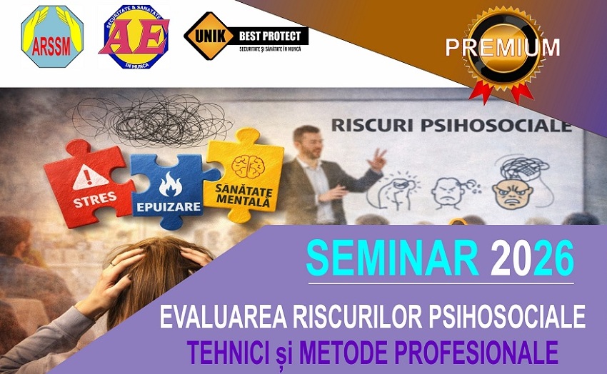 curs evaluare riscuri psihosociale arssm
