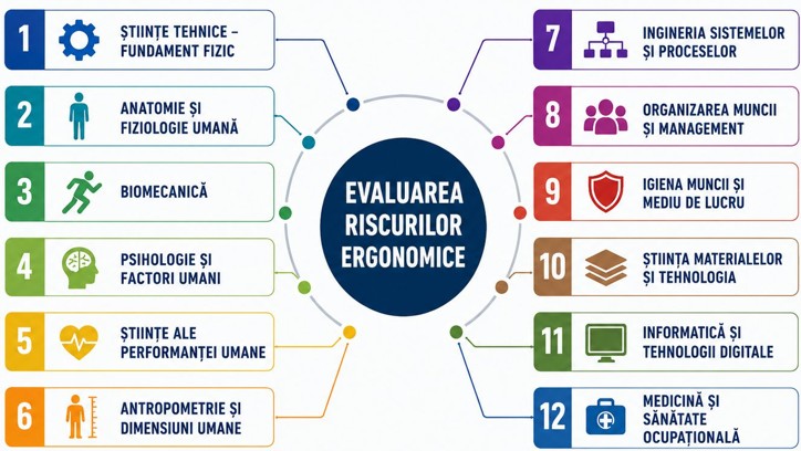 Ergonomia este un domeniu multidisciplinar și interdisciplinar
